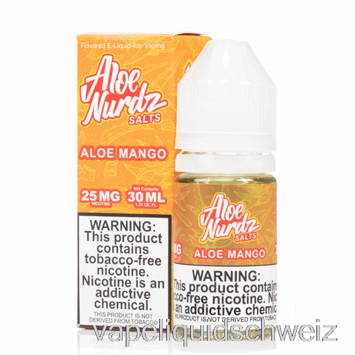 Aloe Mango – Cloud Nurdz Salze – 30 Ml 50 Mg Vape Schweiz